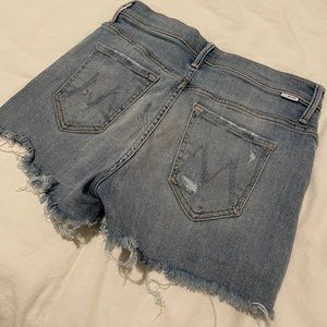 MOTHER - denim shorts - size 27.